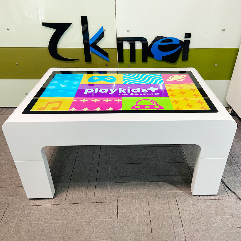 43寸儿童触摸桌智能交互桌面早教防摔圆角学习桌触摸屏游戏桌