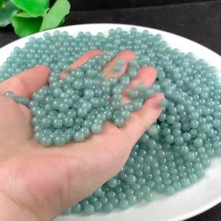 Wholesale Burmese Natural Jade A-Grade Fine Workmanship Jade Beads Jade Beads DIY Handmade Jewelry