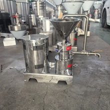 中药膏化工料研磨机 花生芝麻辣椒酱研磨机 生姜杏仁豆渣胶体磨