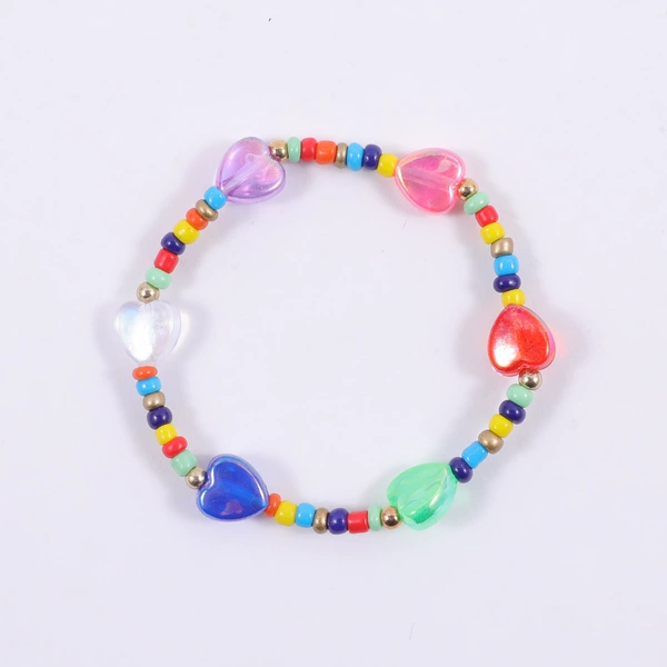 Love rice bead bracelet