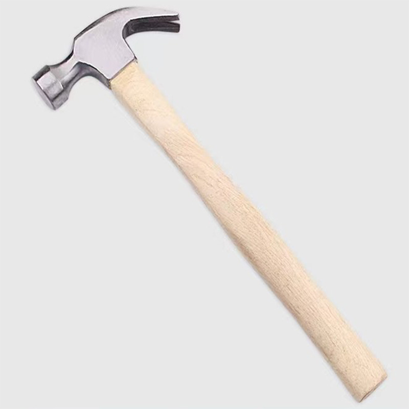 Wholesale wooden handle sheep horn hammer, multi-purpose tool iron hammer hand hammer nail hammer construction tool household small hammer