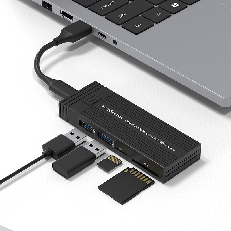 M.2的NGFF固態SATA協議SSD轉Type-c接口USB3.1外接移動硬盤盒直銷