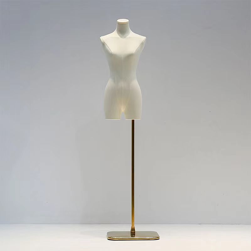 Modelo clavícula pequeña prop de pecho tienda de ropa modelo estante de exhibición de hombro plano ventana de ropa de mujer muestra busto modelo