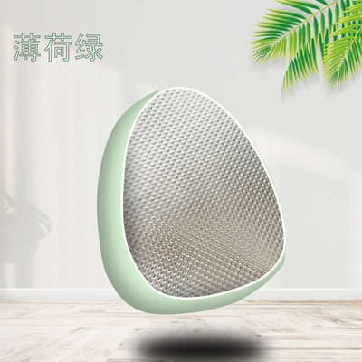 Protection and Heat Insulation Leather | Electric car cushion - silver-green-edge-front-seat