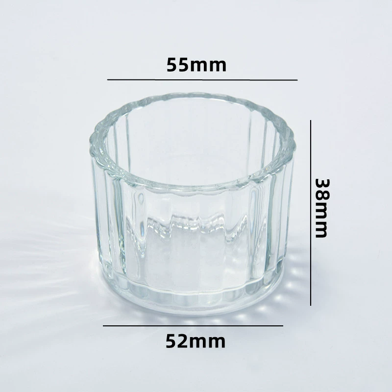 Lijiao Candid Cup Домашний DIY самодельная свеча, ароматерапия, стеклянная чашка, пустая воск, стеклянная спальня, прозрачная подсвечник