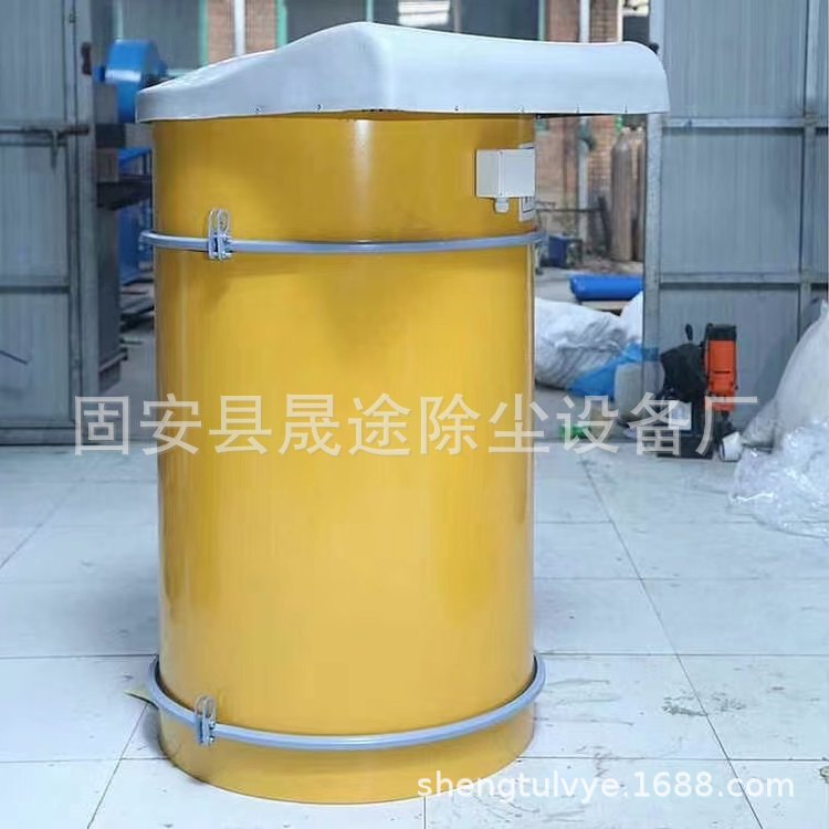 工业脉冲式布袋单机除尘器锅炉水泥仓顶 脉冲布袋除尘罐