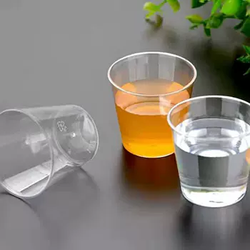 航空杯一次性杯子加厚硬塑料水杯太空杯试喝试饮杯茶杯透明小酒杯