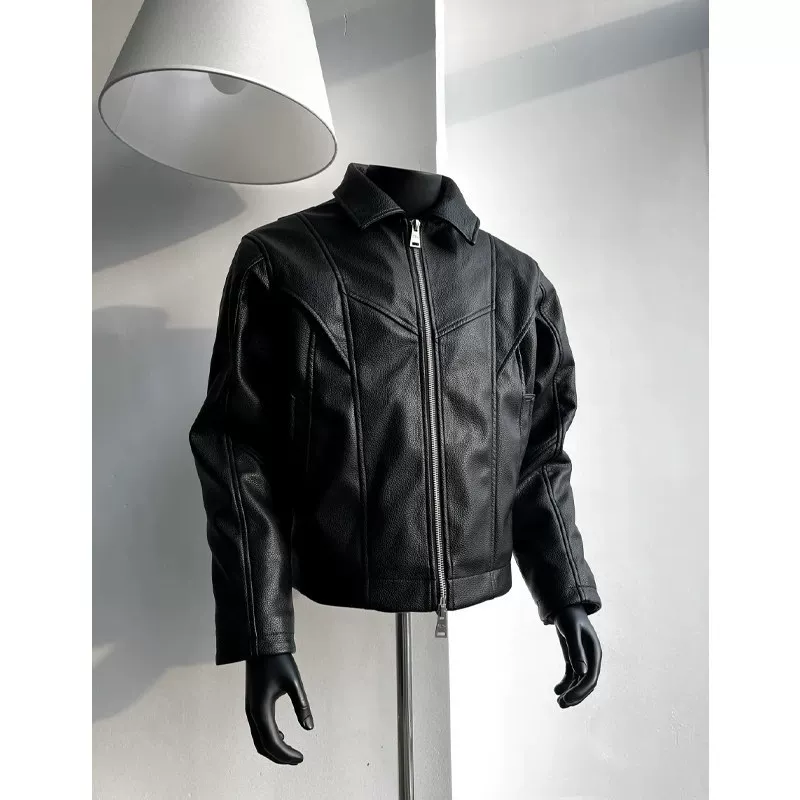 Black windproof jacket, baseball uniform, high-quality style, American style