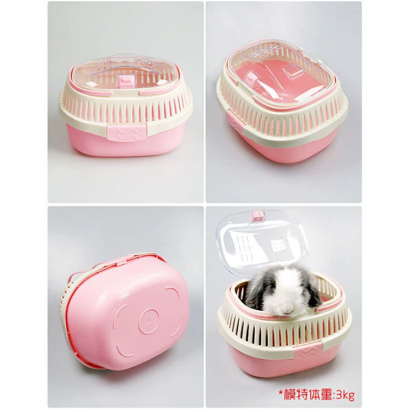 Кролик Золотой медведь хомяк легкая портативная уличная клетка еж Тоторо морская свинка хорек портативный открытый ящик клетка
