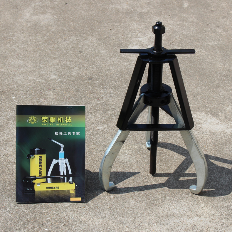 销售FEP型5吨防滑拉马10吨手动防滑拉马20吨螺旋丝杆拆卸拉马