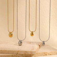 �羳���s�ٴ�ˮ����Ůins�L����ɫ18k���P��i�����Necklace
