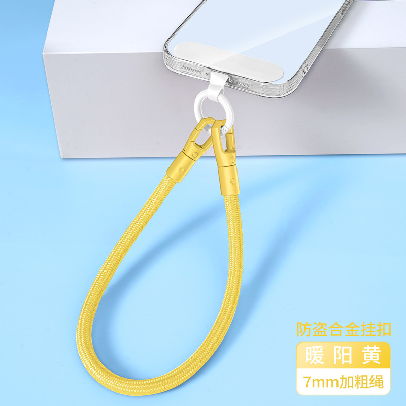 携帯電話のストラップ手首のストラップは斜めに掛けてもいいです。|undefined