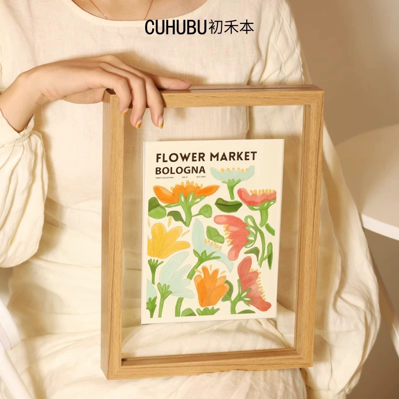 Двухсторонняя прозрачная рамка для рисования A4 подставка для тиснения рамка для образцов рамы большой размер акриловая рамка для фотографий для плакатной стены A3