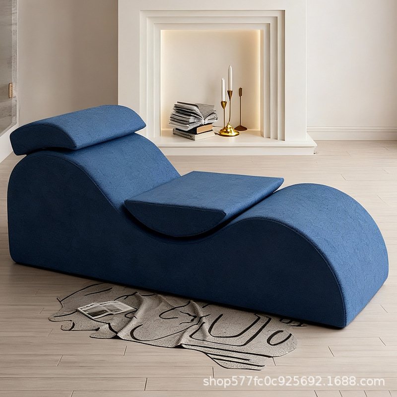 Foreign Trade Export Compressed Sofa, Trendy Lounge Chair, Yoga Chair, Bedroom Couple's Chaise Lounge, Lazy Person's Irregular-Shaped Box Sofa