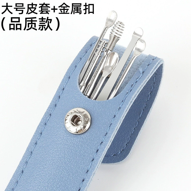 Ear picking, hygienic harmless glowing set stainless steel