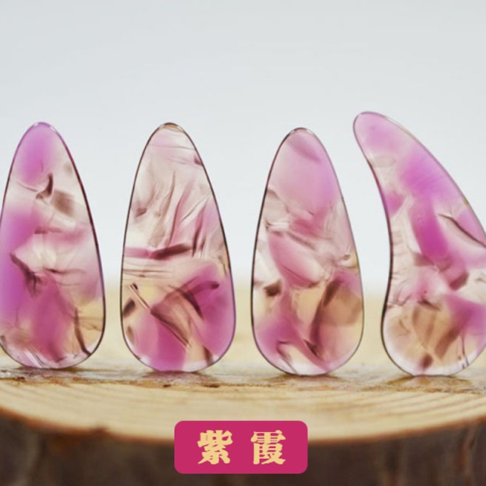 高分子彩贝古筝指甲 专业演奏型摇指神器成人儿童古筝指甲批发