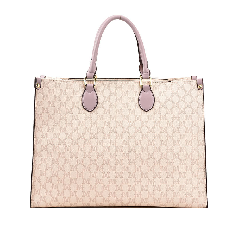 Retro Women's Shoulder Bag Large Capacity Pu Leather Commuter Tote_voghion.com