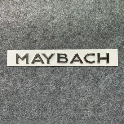 Car logo rear emblems, including GLS480 - standard-maybach