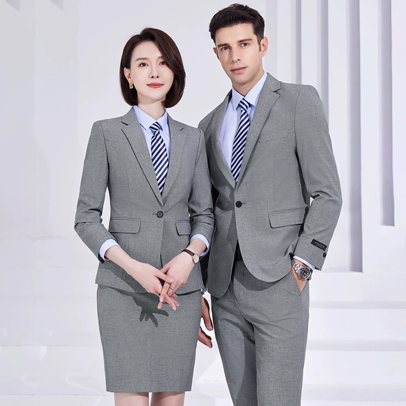 Мужские и женские деловые костюмы высокого класса Костюм для гражданских служащих Формальные костюмы для интервью Учителя Деловые костюмы Рабочая одежда Настройка