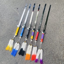 中华武术刀 软刀响刀 儿童成人训练刀 花刀竞赛刀未开刃