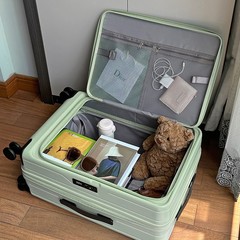 新しいサイドスーツケースは搭乗用のスーツケースを拡張できます。20インチ26パスワードのスーツケースは24大容量のスーツケースは男女です。