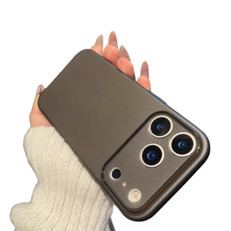 适用iPhone17promax磨砂超薄散热手机壳苹果16裸机感15防摔保护套|undefined