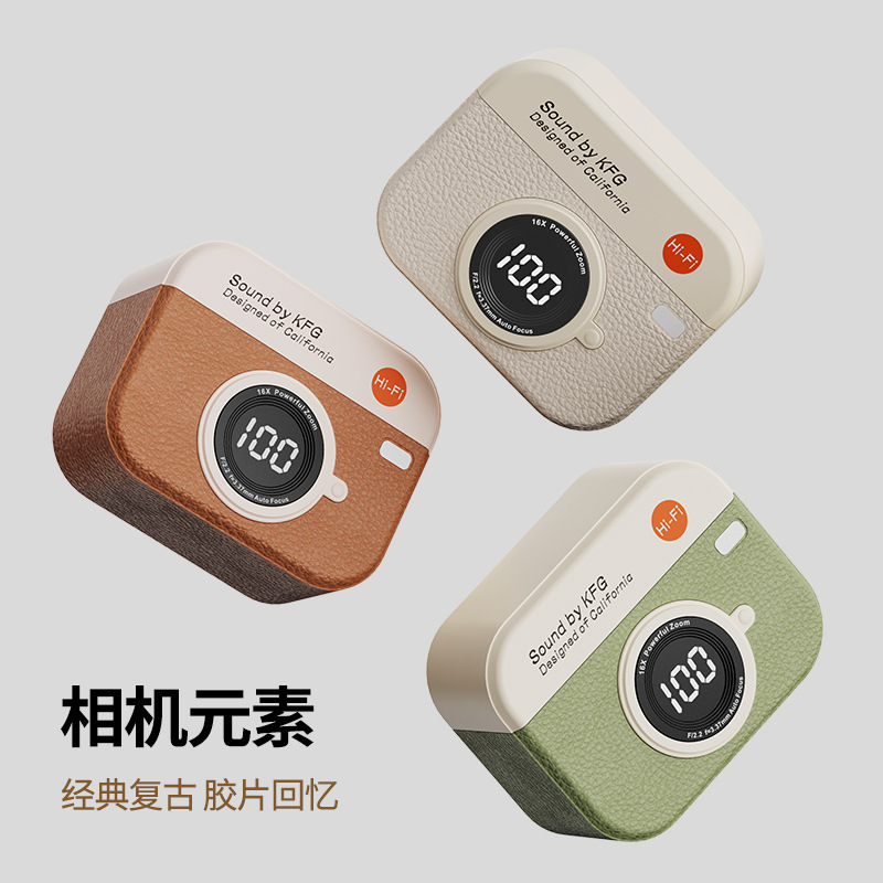 クロスボーダー Q87 カメラモデル イヤークリップ Bluetooth ヘッドセット 長いバッテリー寿命 スポーツ 高品質 レトロ カメラ ヘッドセット|undefined