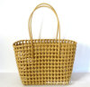 Woven handheld basket, purse, beach bag