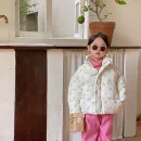 韩国<font red=H>童</font>装2021冬季新款女<font red=H>童</font><font red=H>棉衣</font>羽绒<font red=H>棉</font>加厚面包服碎花短款韩系<font red=H>棉袄</font>