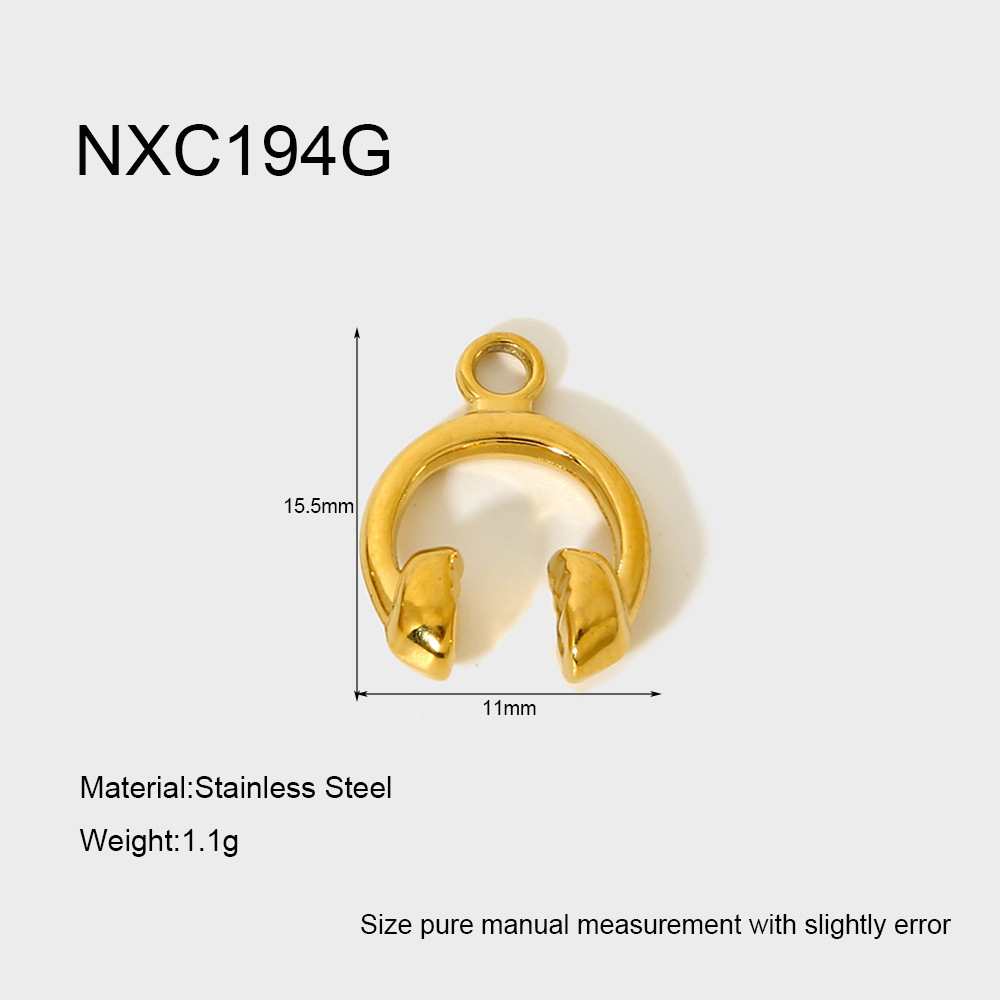 3g Weight 0.03µm-0.05µm Gold Plating Thickness PVD Coated Gold Plating Process Pendant Jewelry Making Type 18K Real Gold Plated Plating Material 1 Piece Quantity 304 Stainless Steel Material Whistle, Notes, Horse Pattern Modern Style, Classic Style Style Plating Craft 1 Piece 304 Stainless Steel Whistle Notes Horse Polished Pendant DIY Ornament Accessories 15