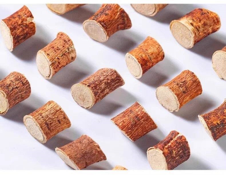 Wu Zhi Mao Tao Five-Finger Fig Root Dried Hairy Fig Root Slices for Decoction and Soup 500g in use
