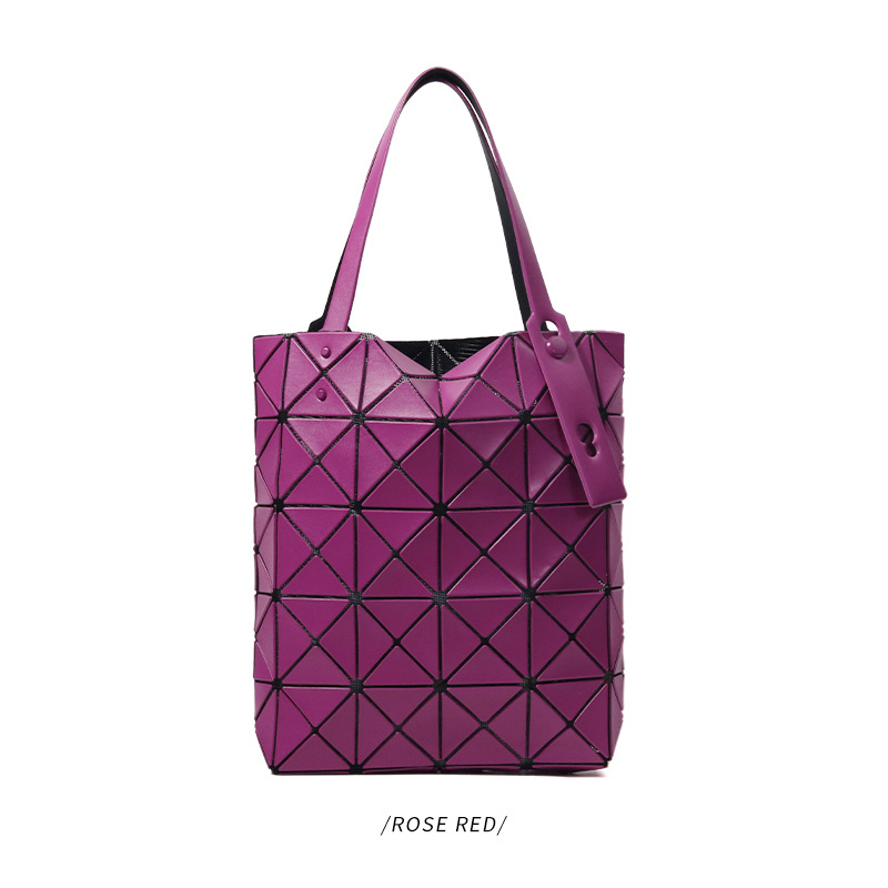 Calidad original nuevo bolso a cuadros de diamantes para toda la vida mini caja cuadrada pequeña todo fósforo bolso de cuatro cuadrados moda mini bolso para mujer