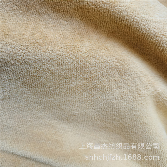 竹纤维天鹅绒 竹80/20涤纶天鹅绒 针织起绒布 CVC天鹅绒 棉天鹅绒