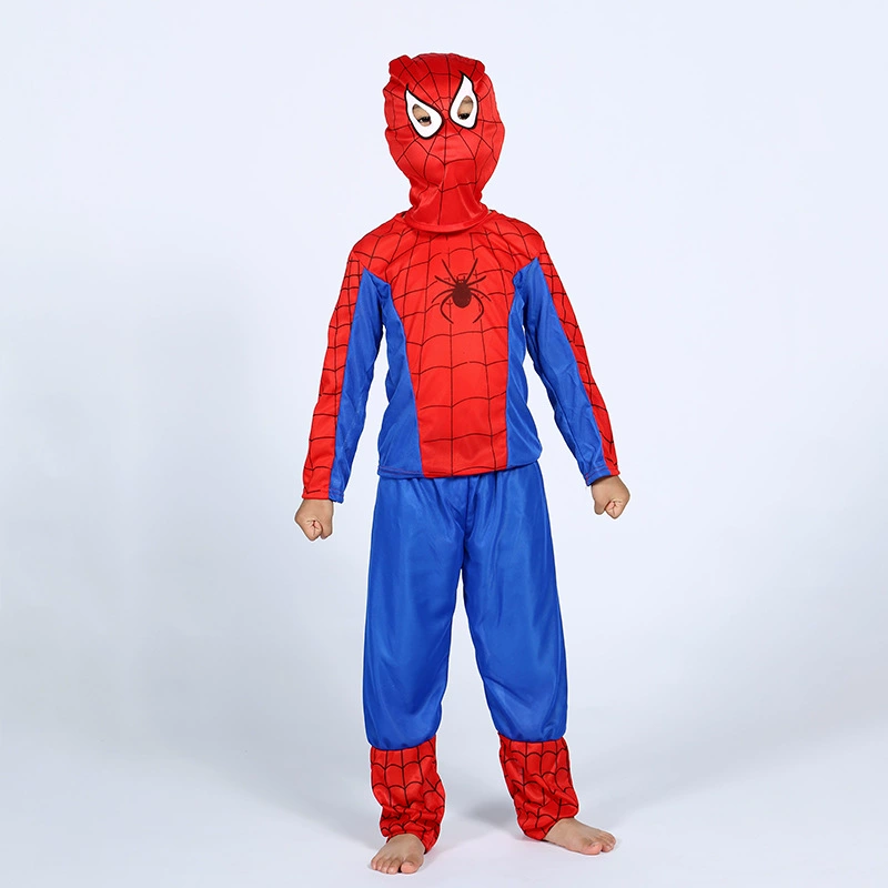 Хэллоуин Дети Человек-Паук Coaplay Performance Костюм Мстители Железный Человек Капитан Америка Мышечный Костюм