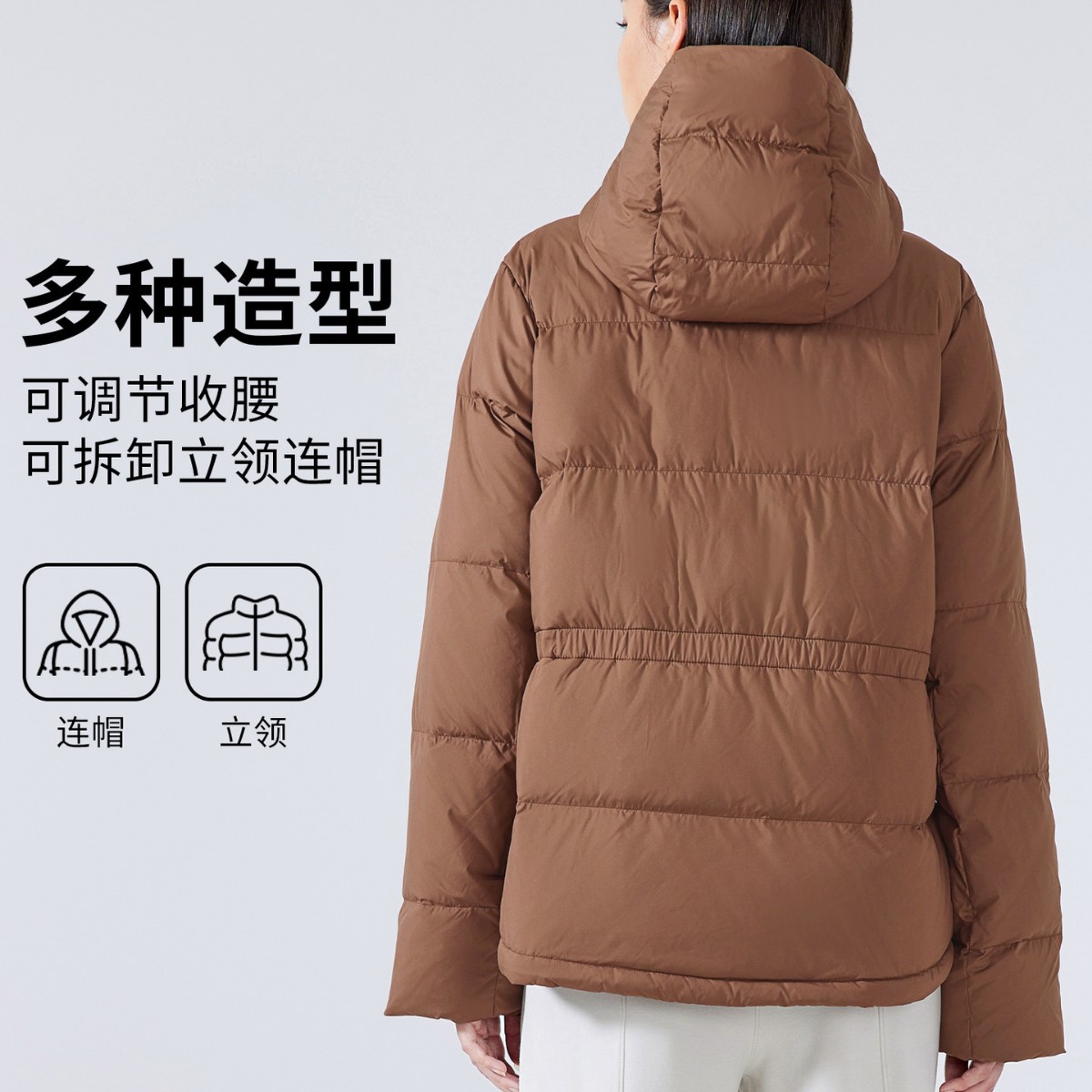 Gran tamaño encapuchado abrigo de algodón de invierno de mujer grueso abrigo de algodón 2024 nuevo estilo coreano suelto chaqueta de pan de algodón