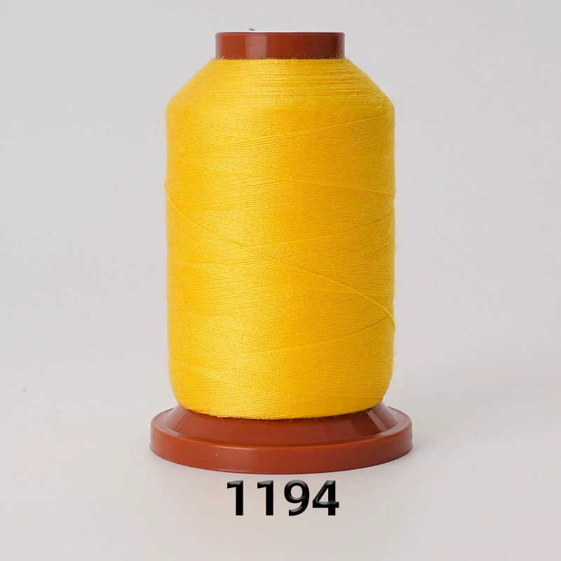 Высокоскоростная швейная нитка из полиэстера 402, 40/2 1,100 ярдов, 100+ цветов, для дома и швейной машинки