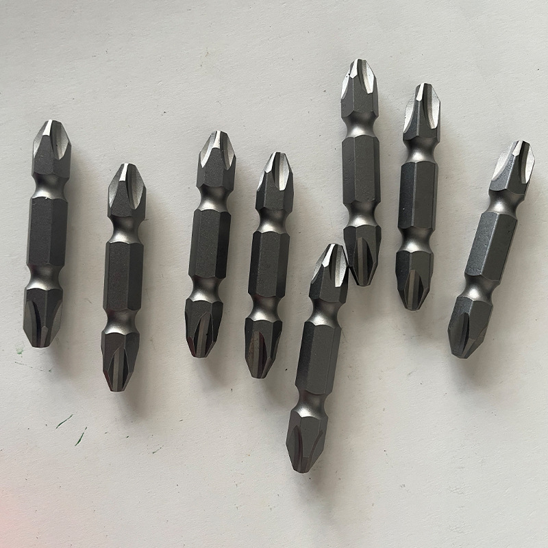 Cabeza de lote de doble cabezal para contenedores Cabeza de lote magnético fuerte de impacto Cabeza de lote en cruz Destornillador eléctrico Taladro eléctrico Cabeza de lote fuerte