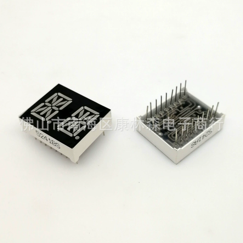 LED цифровая трубка 0.54 дюйма 2-цифровой метр красная цифровая трубка 5241AS общий отрицательный 5241BS общий положительный цифровой трубка