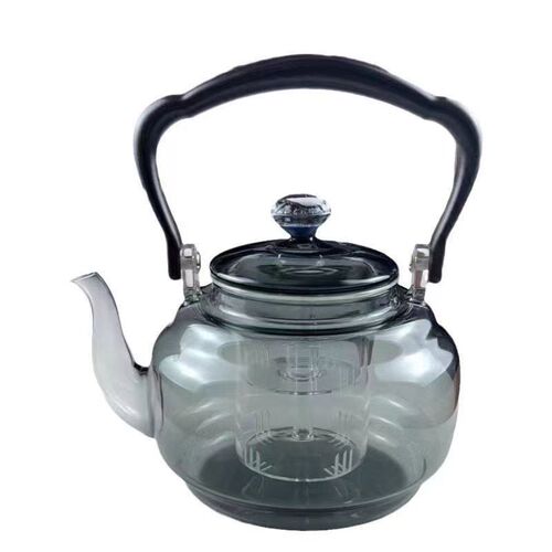 High temperature resistant glass teapot open flame heating electric ceramic stove kettle heat resistant glass steaming star rhyme kettle