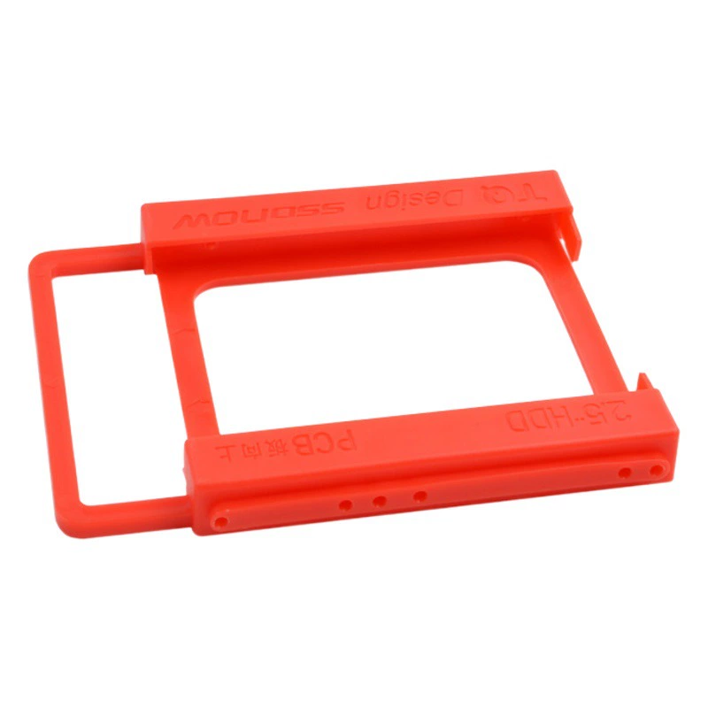 Красный SSD твердотельный накопитель держатель для ноутбука жесткий диск 2,5-3,5 пластиковый жесткий диск подставка SSD подставка