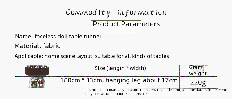 Haube uusi joulukoristeita Rudolph-pöytäjuoksija luova kolmiulotteinen vanhusten ruokapöydän koristelu pöytäliina_voghion.com