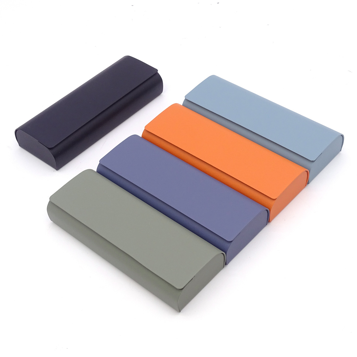 Nueva caja de gafas de miopía para la mujer puede hacer logotipo portátil caja de almacenamiento de gafas anti-compresión caja de gafas sensación avanzada image 9
