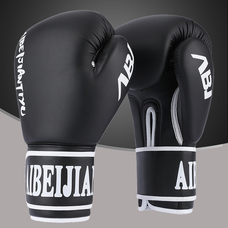 Guantes de boxeo aibeijian profesional adulto Sanda boxeo guantes de boxeo niños taekwondo guantes de entrenamiento