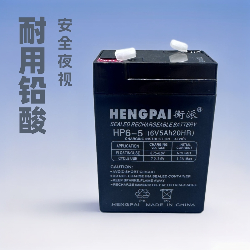 动力型免维护6V铅酸蓄电池大容量可充电电动车电瓶车叉车电池