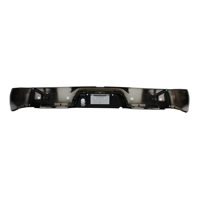 Adecuado para el parachoques trasero de Dodge Ram1500 2009-2018, modelo original de Ram con acabado electrochapado y orificio para radar.