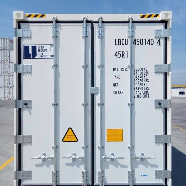 全新40英尺冷藏集装箱 冷冻集装箱 开利机组 冷王机组 大金机组。