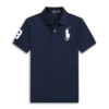 POLO royal blue big white label