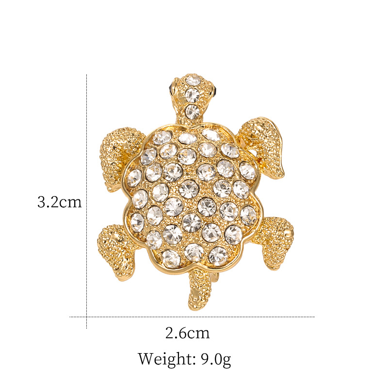 Simple Style Style Simple Style Pin Animal Alloy Inlay Rhinestones Pearl Unisex Brooches