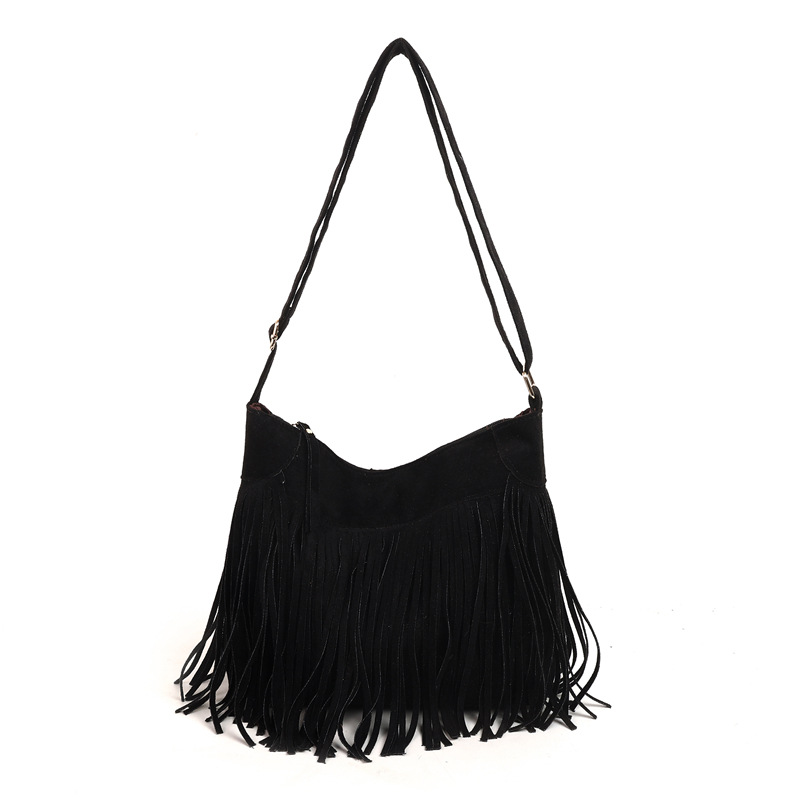 Tendencia de invierno bordilla brazalete bolso de mujer 2024 nuevo estilo simple nicho de moda texturas esmeriladas hombro simple