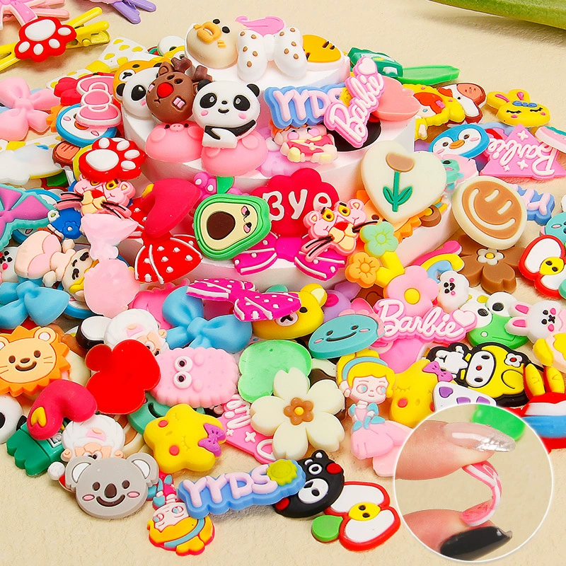 Симпатичный мультфильм ПВХ мягкий клей diy стакан для воды патч ручной работы декоративная наклейка для чехла для телефона заколка для волос украшения головного убора